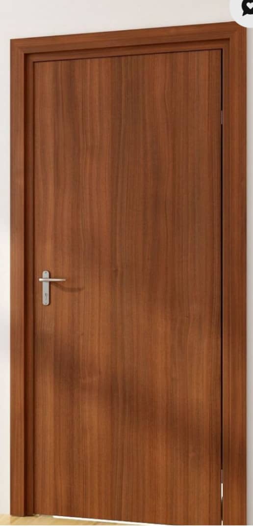 Porte intérieure en bois