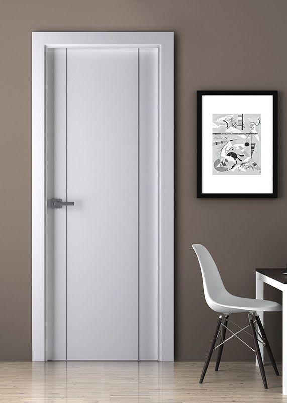 Porte intérieure en bois