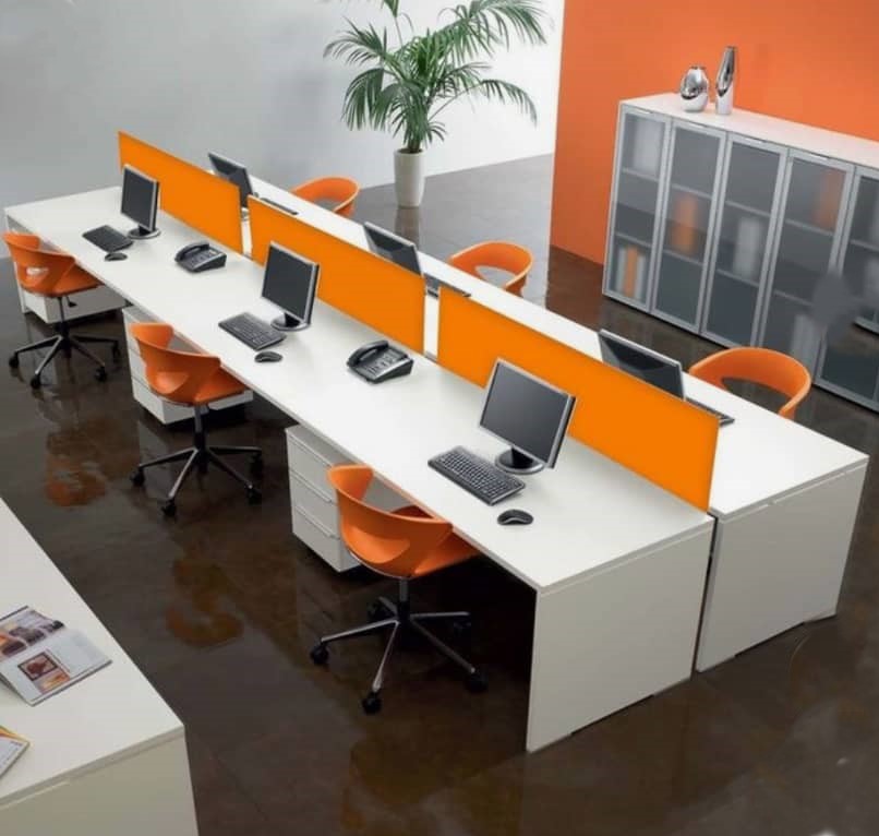 Poste de Travail Open Space 6 Places