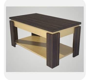 Table Basse Design Bicolore