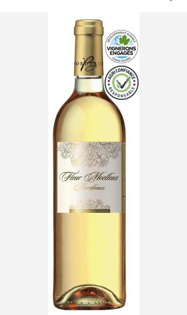 Vin Blanc Moelleux “Fleur Moelleux -   le carton