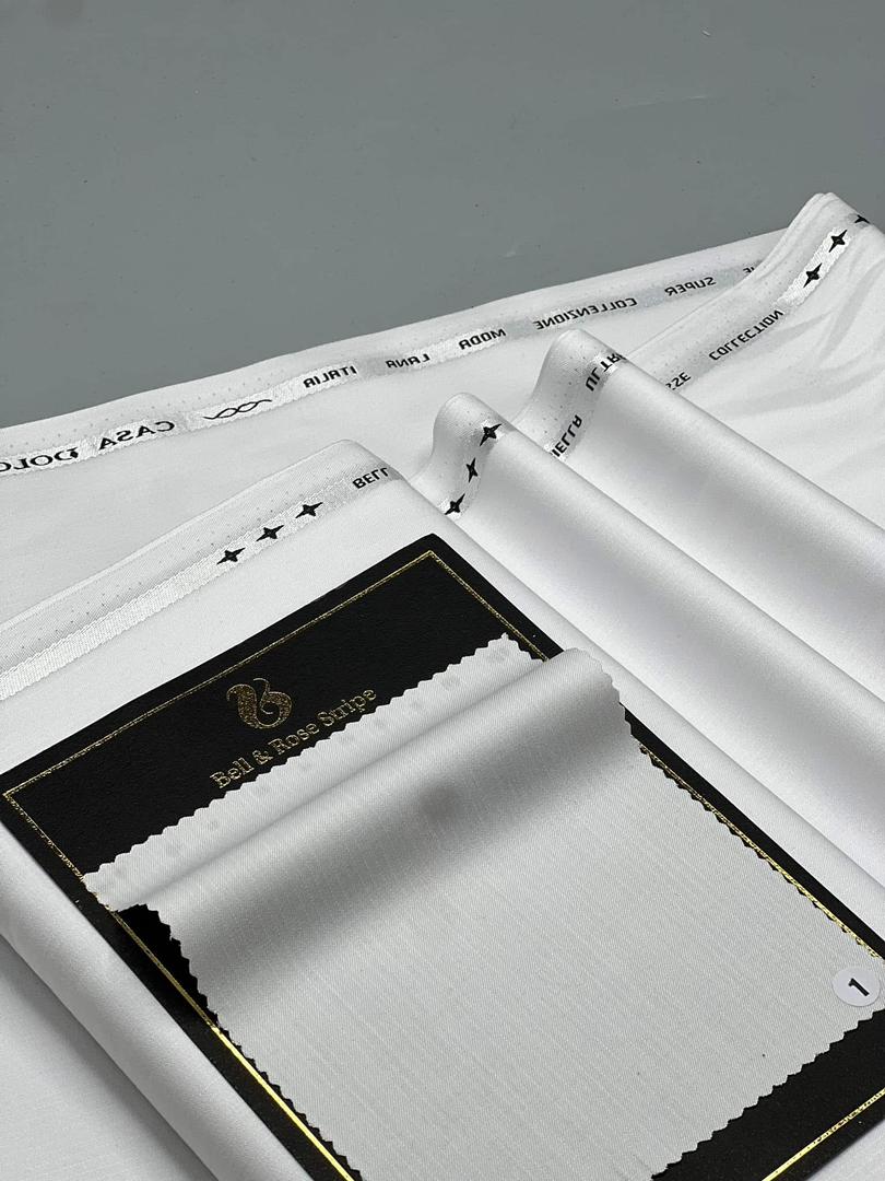 Tissu Rayé “Bell & Rose Stripe”- 4 Yards