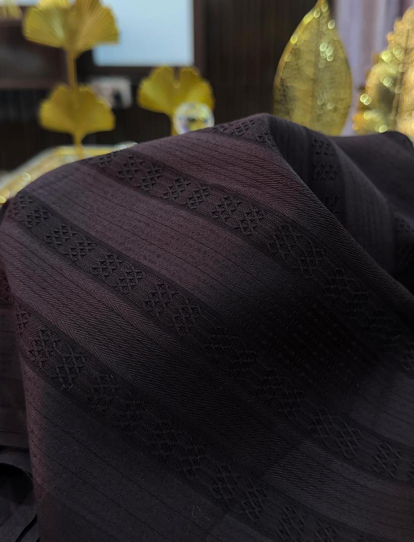 Tissu Jacquard Premium à Motifs Géométriques - 5 yards