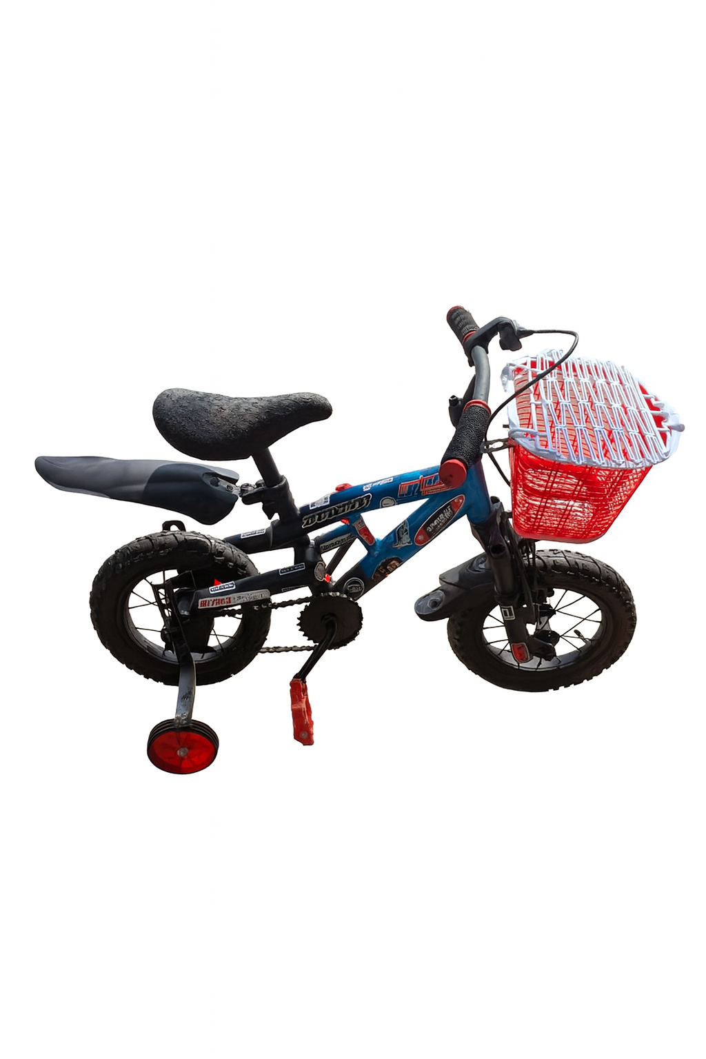 Vélo Enfant avec Roulettes & Panier Avant