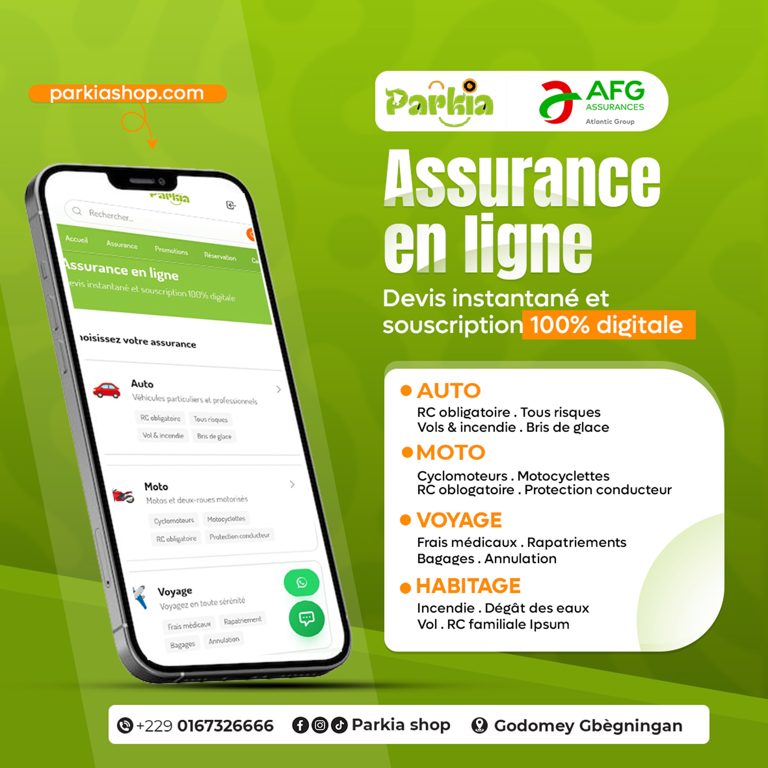 Assurance en ligne