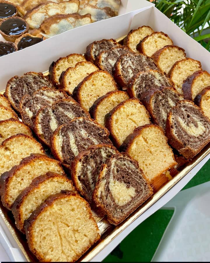 Cake vanille et cake marbré 