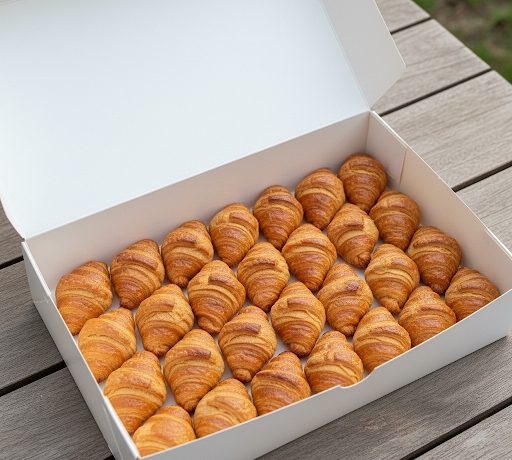 40 mini Croissant au beurre 