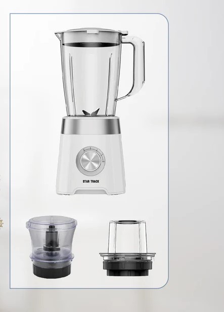 Blender STAR TRACK 3 en 1 – 600W – 1,5L (Plastique)