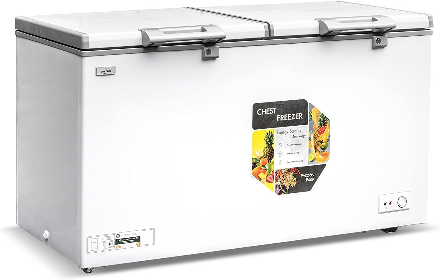 Congélateur Coffre STAR TRACK 475 L (Double Portes)