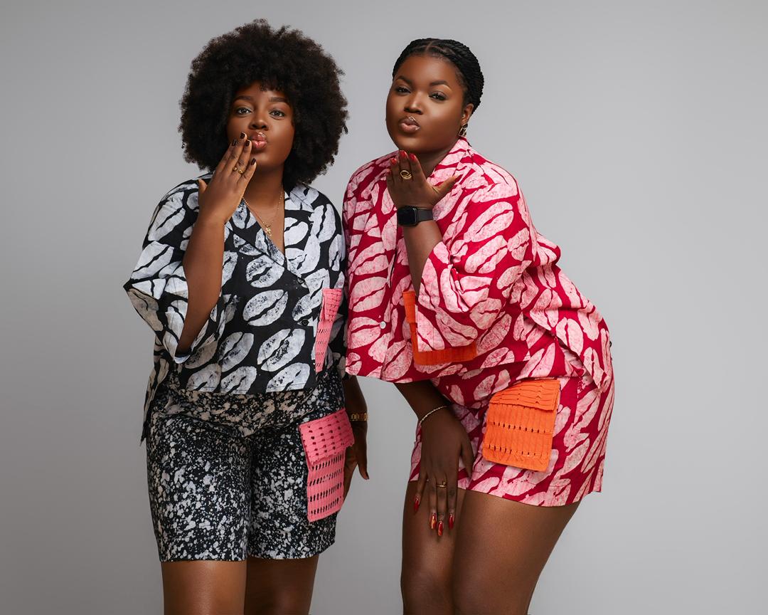 Ensemble kimono et short teinté