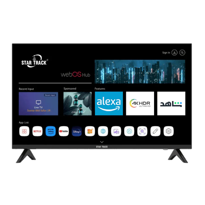 Smart TV STAR TRACK 60" 4K webOS